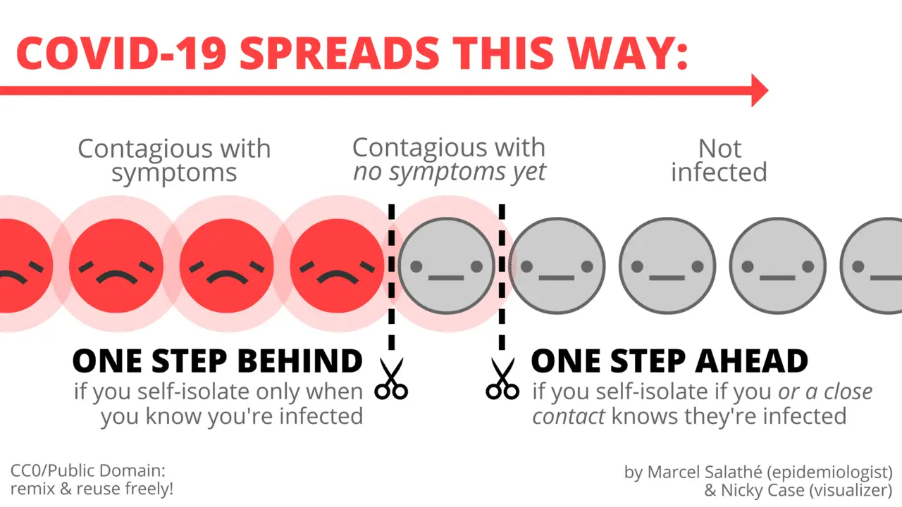 Coronavirus: when are we contagious?