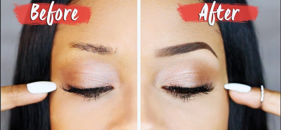 Correct eyebrows: how to make the perfect shape