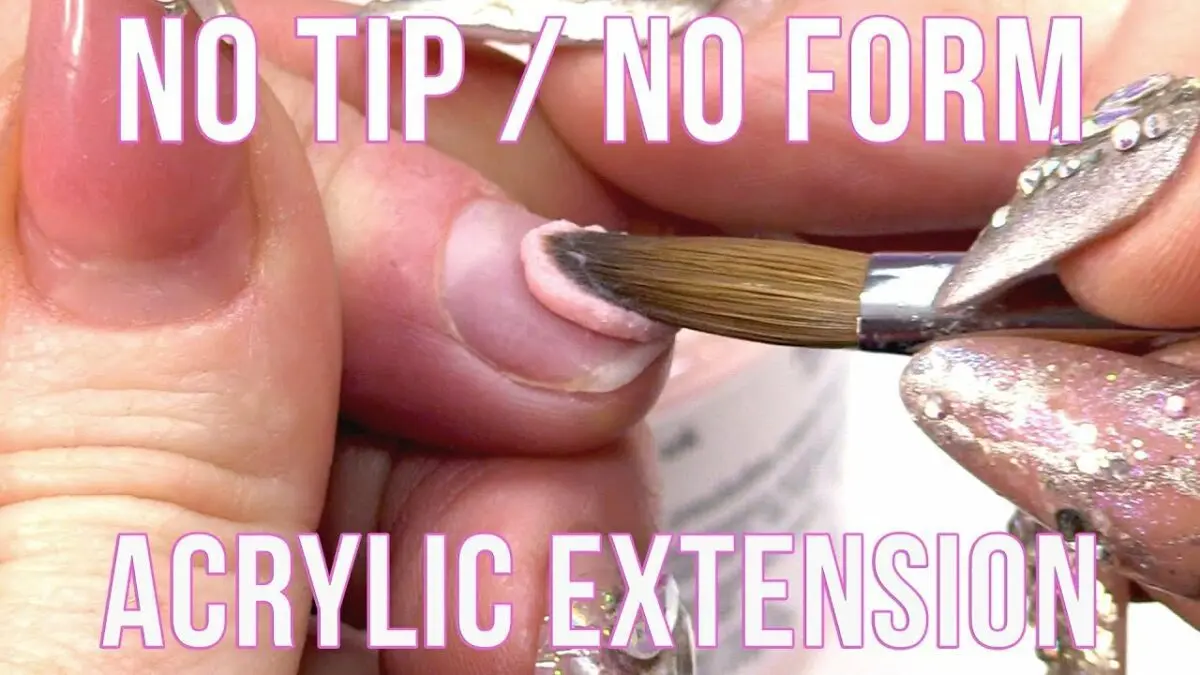 Correction of extended nails at home. Video