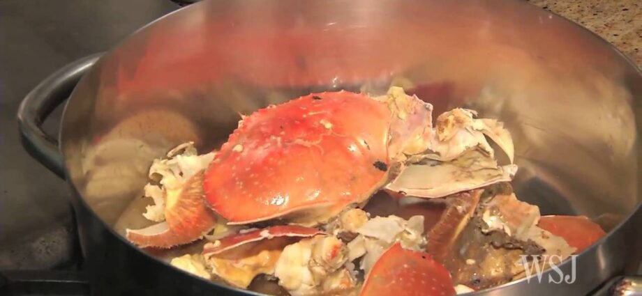 Crab meat: how to cook a crab? Video