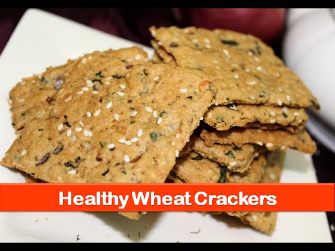 Crackers in the oven: Video recipe