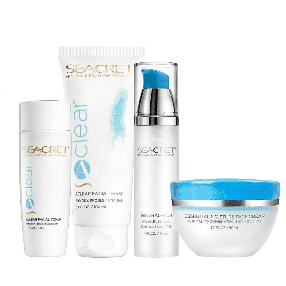 Cream, toner, gel for problem skin from Vichy