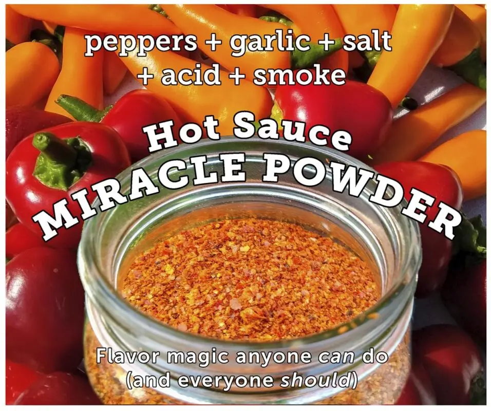 Created a miracle powder that can replace food