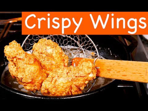 Crispy chicken wings: recipes. Video