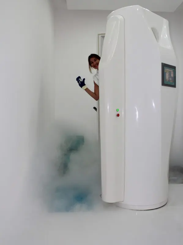 cryotherapy: peeling, cryosauna, hardening