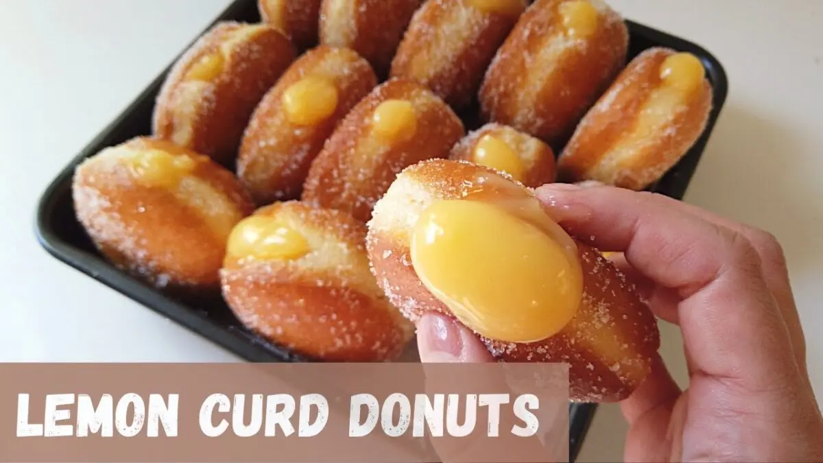 Curd donuts. Video recipe