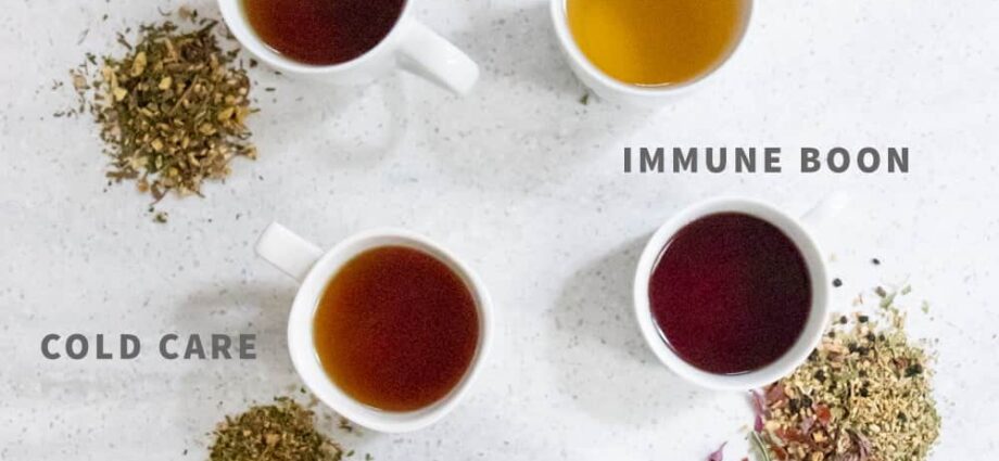 Cure yourself: simple recipes for herbal teas for weight loss and immunity