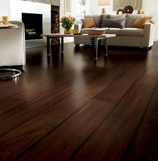 Dark laminate in the interior; how to care for dark laminate