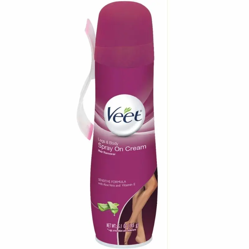 Depilatory cream spray Veet