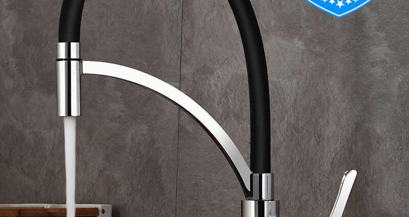 Designer faucet kitchen faucet