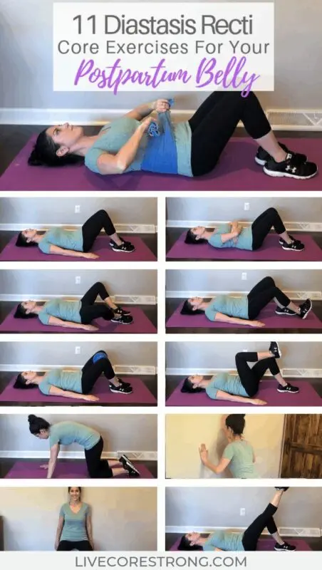 Diastasis: 7 exercises at home that will definitely help