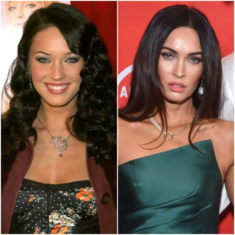 Megan Fox before and after plastic surgery: photo