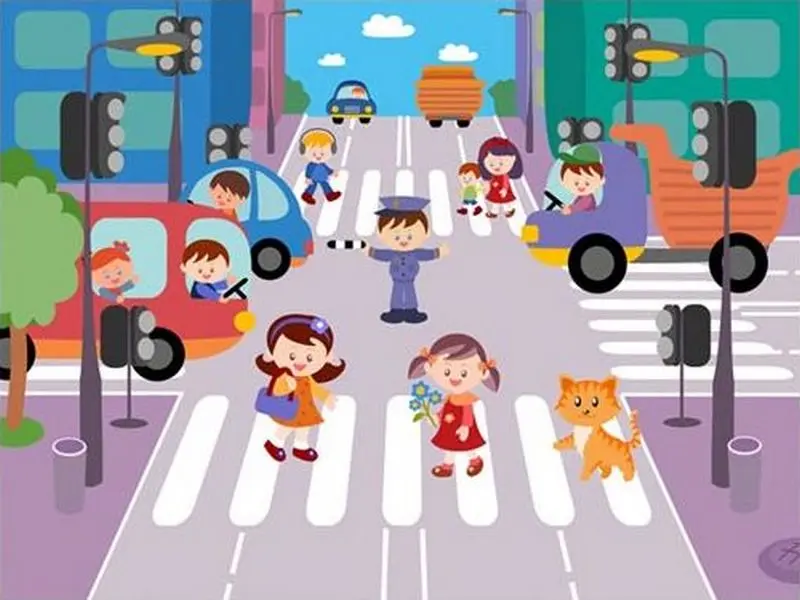 Didactic games on traffic rules: goals, traffic rules for children