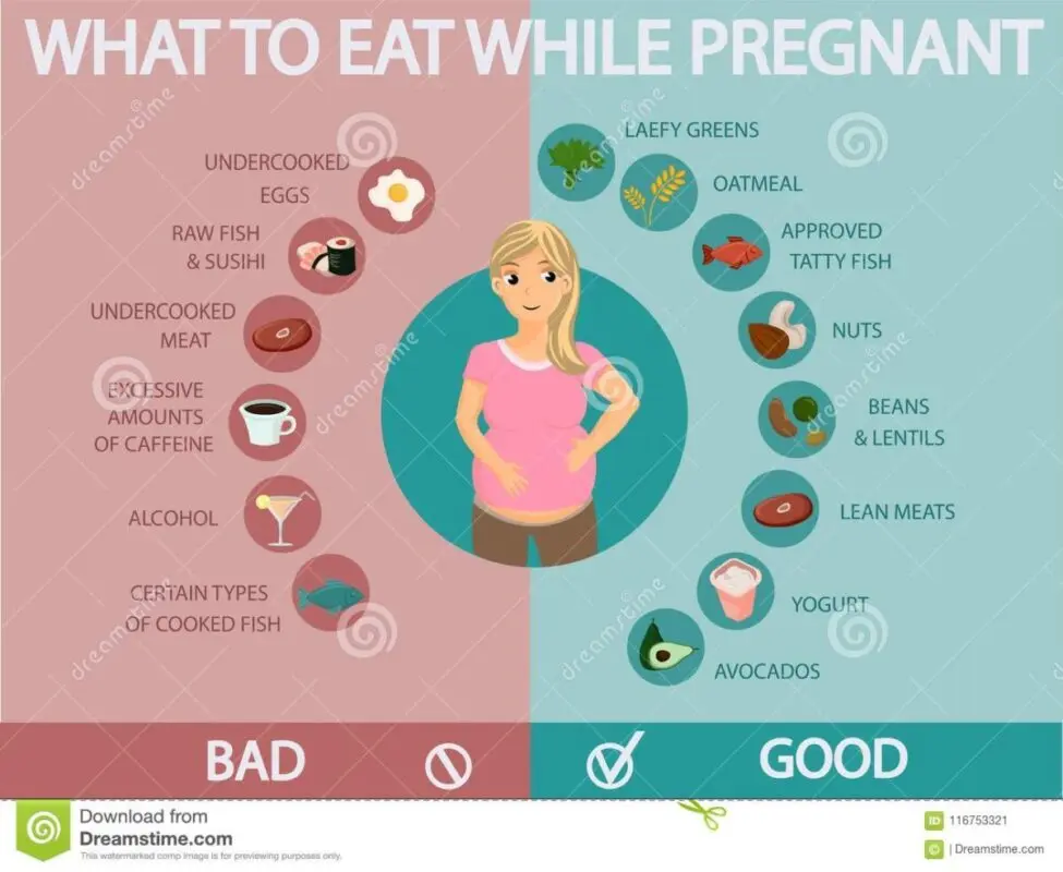 Diet and lifestyle during pregnancy