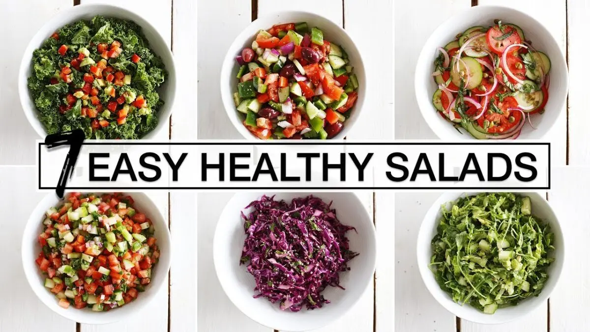 Diet salad recipes: video