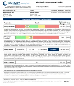 Digestive assessment and oxidative stress assessment