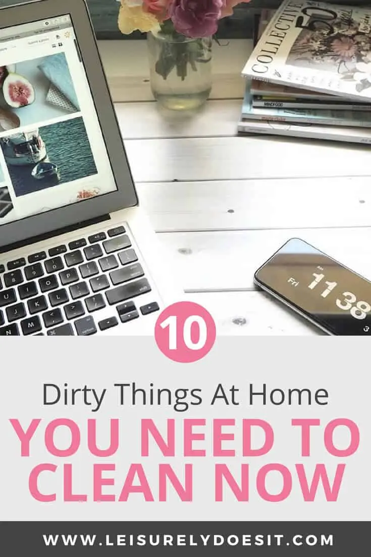 Dirtiest things in the house list