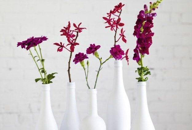 DIY بوتل گلدان
