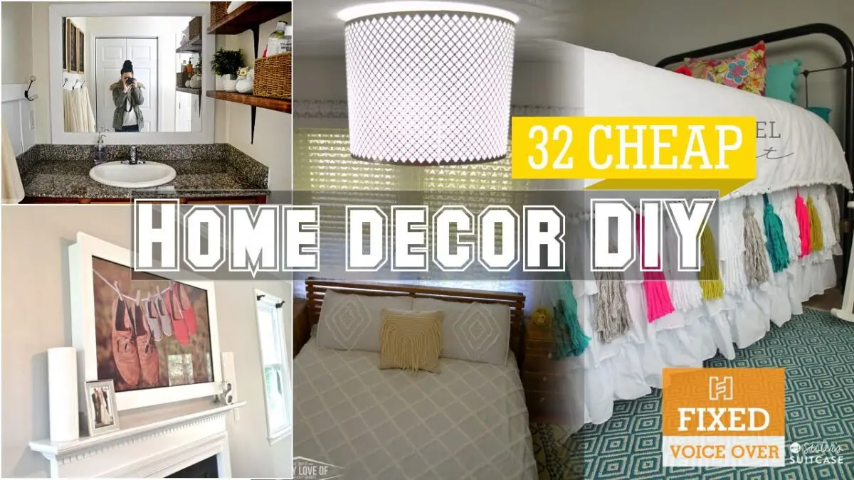 DIY budget home decor