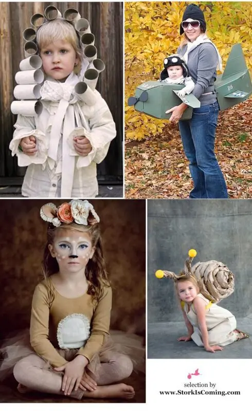 DIY carnival costumes for children and adults