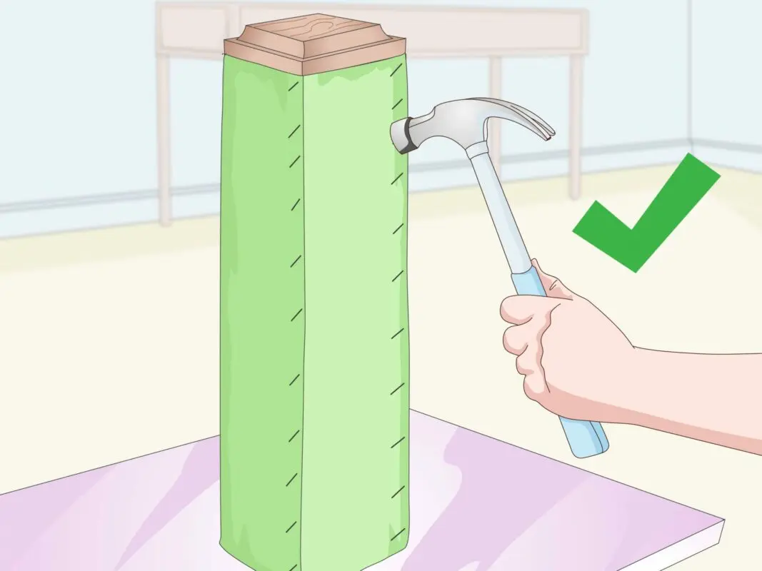 DIY cat scratching post step by step how to make a scratching post