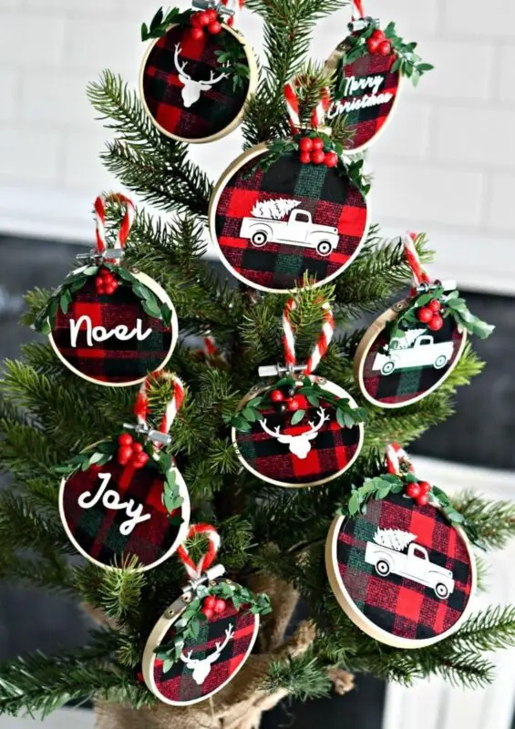 DIY Christmas decor: instructions