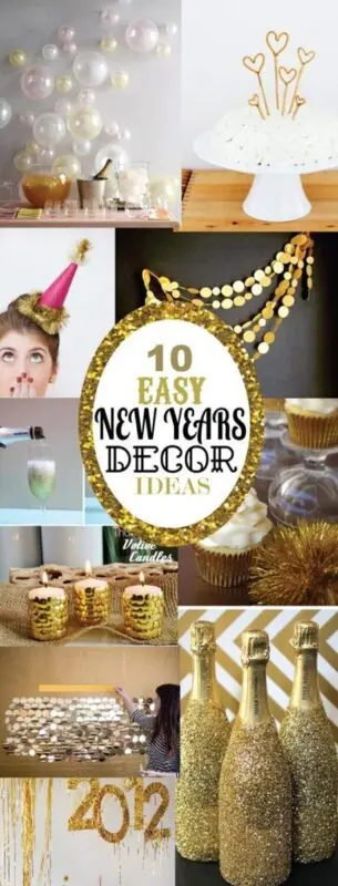DIY home decoration: ideas for the New Year.