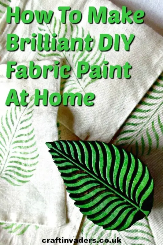 DIY painting on fabric