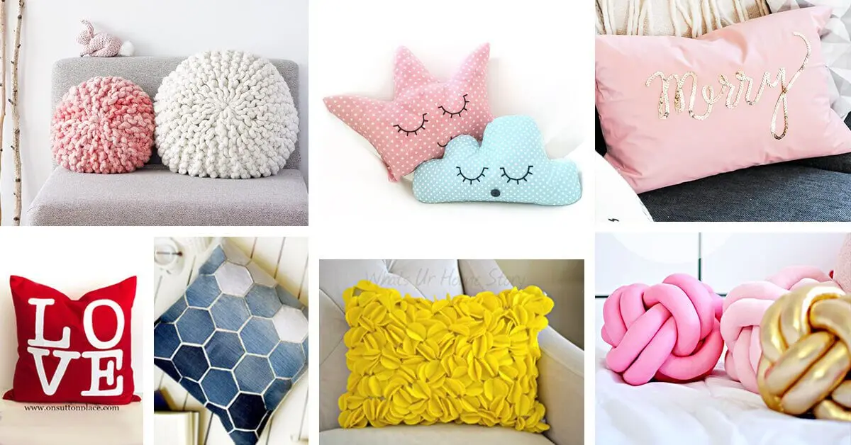 DIY pillow decor