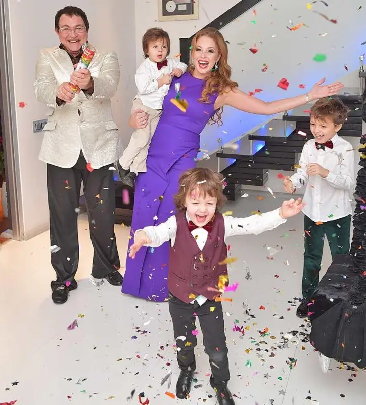 Dmitry and Polina Dibrovy celebrated the birthday of the eldest son