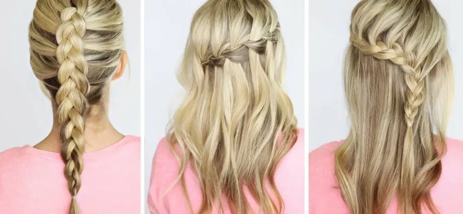 Do-it-yourself braids for long hair: step by step photos, videos