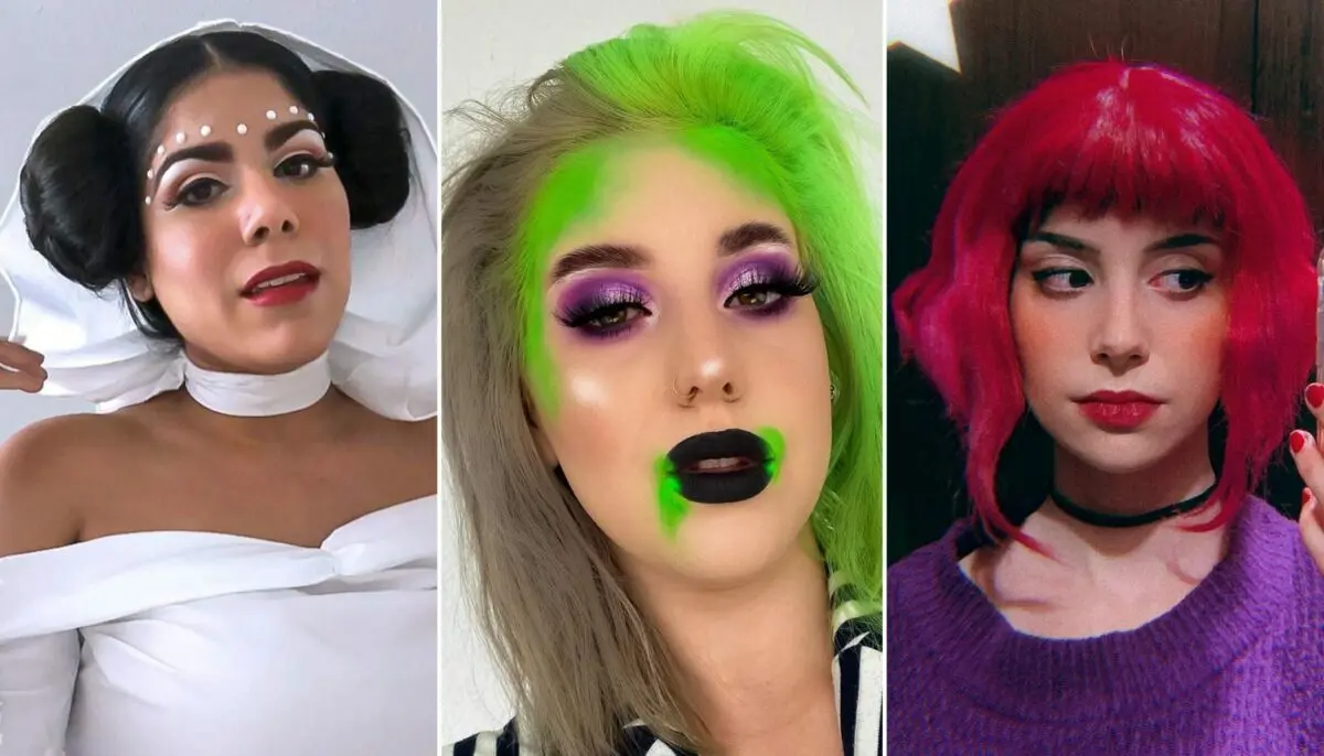 Do not repeat! Stars with spooky hair coloring