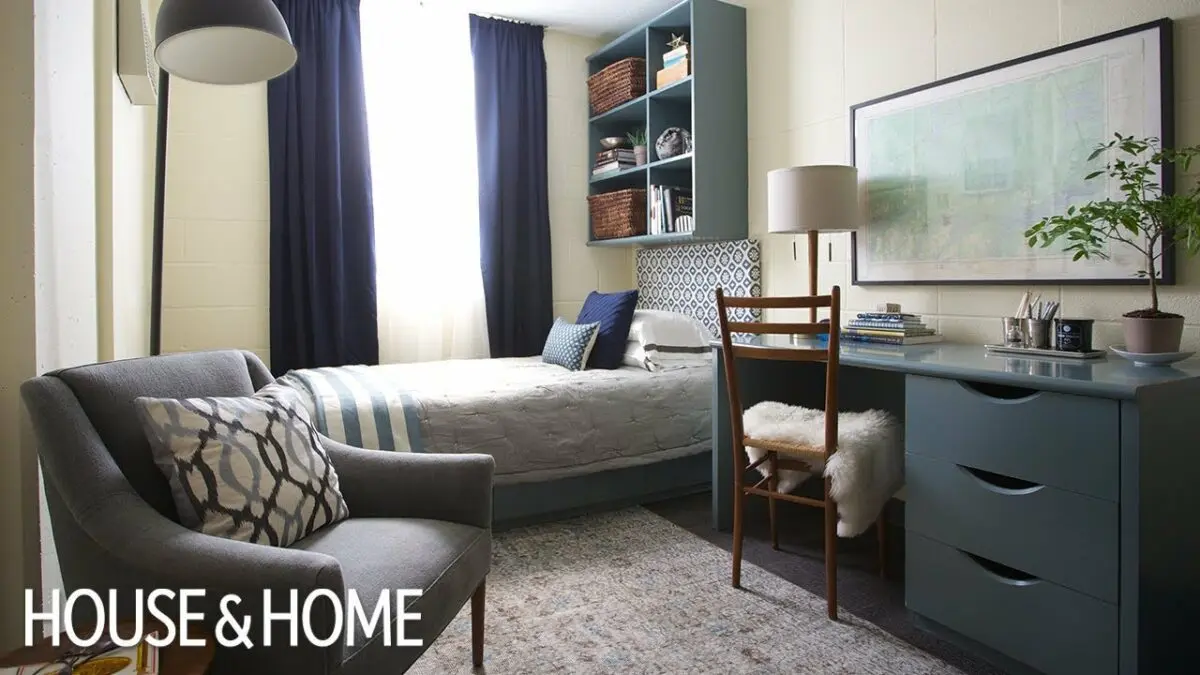 Dorm room design: photo