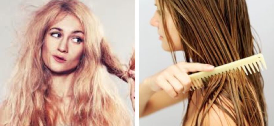 Dry hair care: tips from the stars