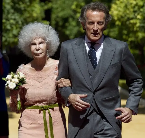 Duchess Alba got married