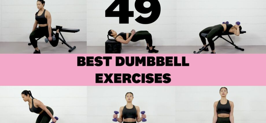 Dumbbell exercises to strengthen the body with the Pin Twins