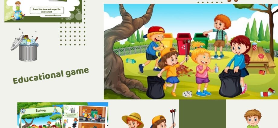 Ecology didactic games for children, goal