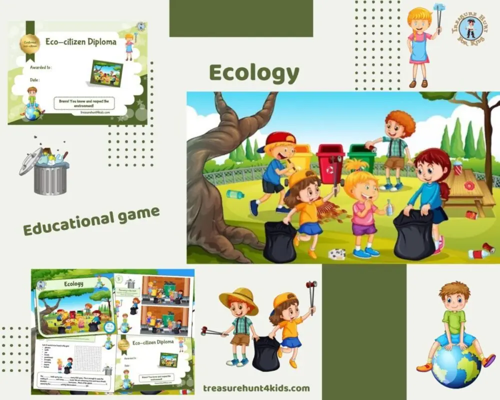 Ecology didactic games for children, goal