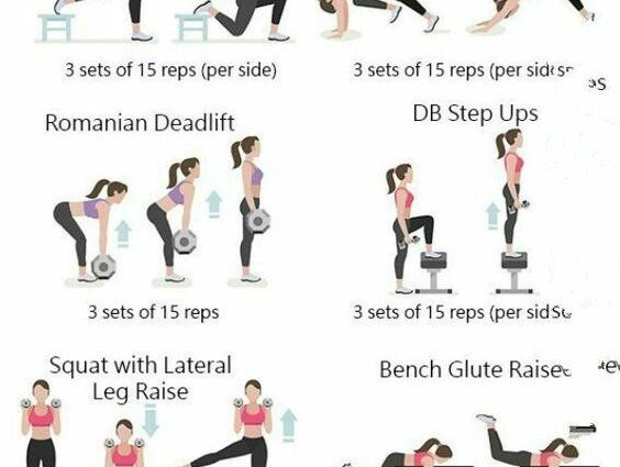 Effective glute exercises