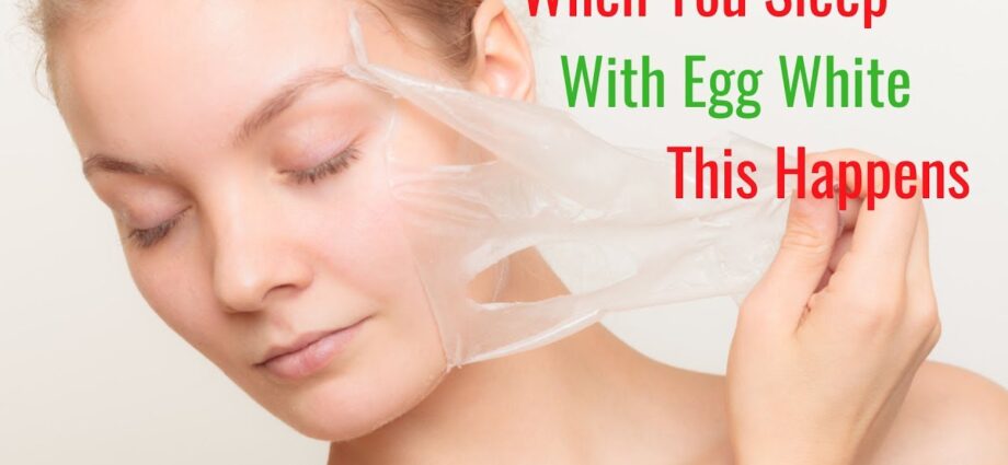 Egg white: application in medicine and cosmetology. Video