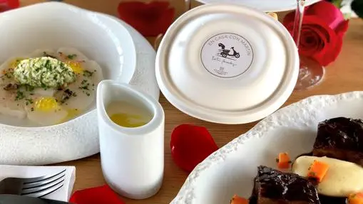 Eight very special home delivery menus that you can order on Valentine&#8217;s Day