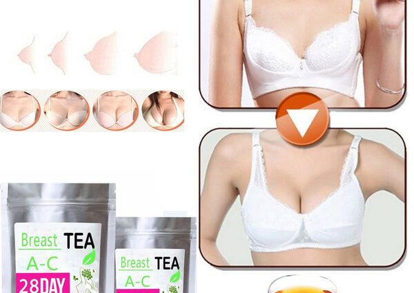 Enlarge breasts with green tea