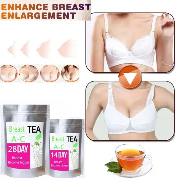 Enlarge breasts with green tea