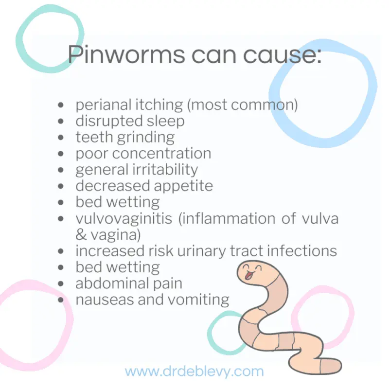 Enterobiasis in children: treatment, symptoms