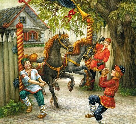 Ershov&#8217;s fairy tale The Humpbacked Horse for children: what it teaches, the plot