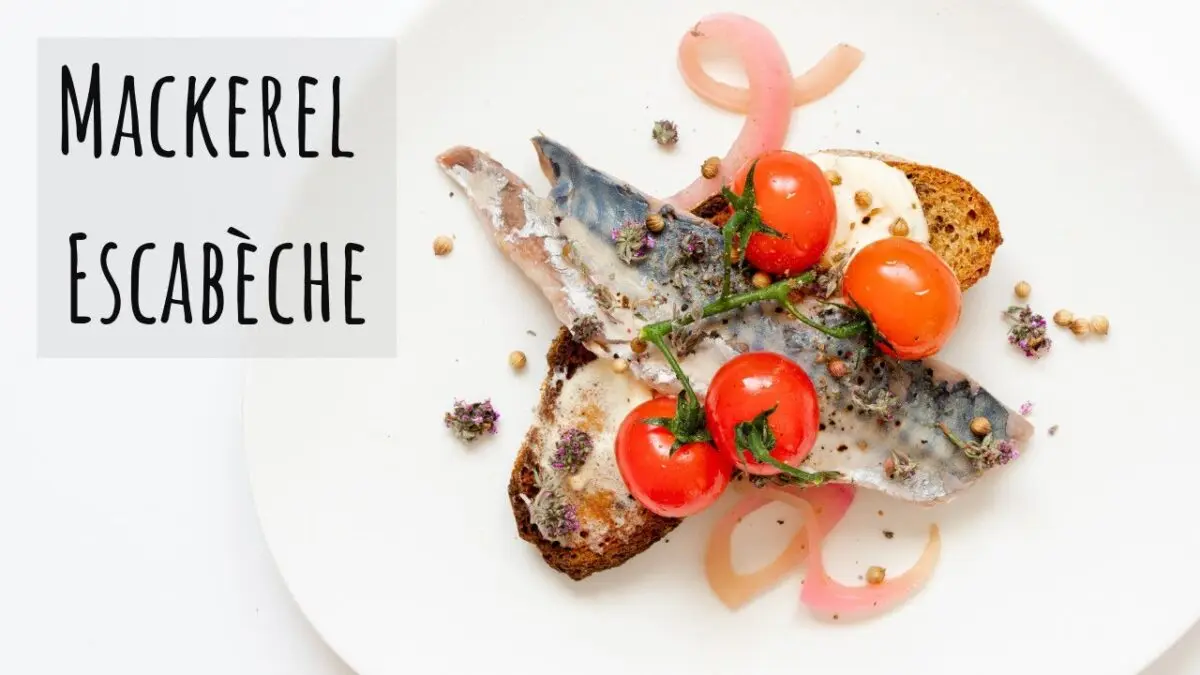 Escabeche with mackerel. Video