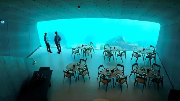 Europe’s first underwater restaurant has just opened its doors