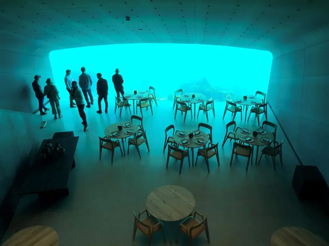 Europe&#8217;s first underwater restaurant has just opened its doors