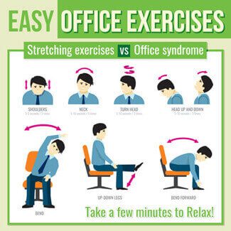 Exercise in the office