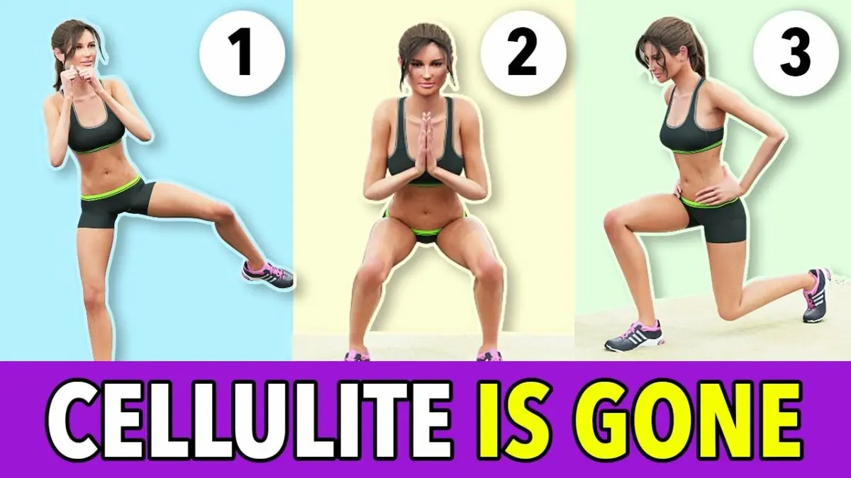 Exercises against cellulite. Exercise video